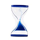 I-TOTAL ® - Clessidra liquida SAND-UP blu 1 min c.a. durata | SLIMY TIMER, regalo divertente
