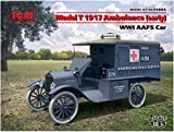 ICM- 1:35-Modello T 1917 Ambulanza, WWI AAFS Car, ICM35665