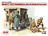 ICM 35662 Modellino Model T 1917 Ambulance with Us Medical Personnel