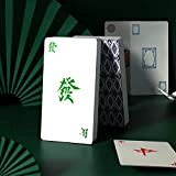 iCoKg Solitario Cinese Mahjong, Contiene 144 Carte Mahjong Set, Travel Mahjong Cards, Adatto a Viaggi, riunione di Famiglia, Festa, intrattenimento