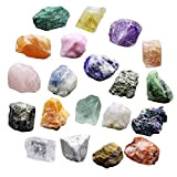 iFCOW, 20 esemplari di minerali minerali della collezione Geologia Educazione Energia Cristalli Naturali Minerali