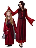 IKALI Costume da Vampiro Bambino Ragazzi, Re di Bloodsucker Royal Travestimento Costume per Halloween Festa Carnevale