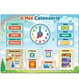 Il Mio Calendario di SmartPanda – Giocattolo Magnetico Educativo per Bambini – Include Orologio, Stazione Meteorologica ed Emozioni – per ...