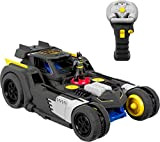 Imaginext- Batmobile con Batman, Luci, Suoni e Telecomando Lancia Proiettili, Giocattolo per Bambini 3+Anni, GBK77