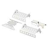 INJORA RC Skid Plate RC Chassis Armor Protector Plate RC Accessori per 1:10 RC Crawler Axial SCX10 III AXI03007