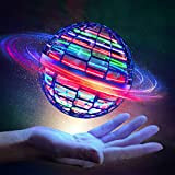 INVITOP Palla volante, Magic Spinner Ball RGB Light Flying Ball, Mini drone per bambini con drone a luce LED, regalo ...