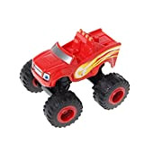 IOOOFU Blaze Machines Toy Cars Truck Transformation Toys Regali per Bambini - Rosso