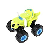 IOOOFU Blaze Machines Toy Cars Truck Transformation Toys Regali per Bambini - Verde Chiaro