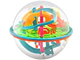 ISO TRADE Labirinto con Palla - Labirinto 3D (138 Barriere) 3D Labirinto Palla per Bambini intelligenza Palla 4672
