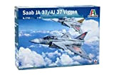 Italeri 2785 Saab JA 37/AJ 37 Viggen Model Kit aereo plastica Scala 1:48