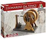 Italeri 3112 Modello in Plastica da Assemblare, Leonardo da Vinci Leverage Crane / Gru A Leva, Model Kit