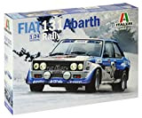Italeri 3662 Modello in Plastica da Assemblare, Auto, Fiat 131 Abarth Rally, Model Kit, Scala 1:24
