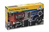 Italeri 3889 - Truck Rubber Tyres ( (8 Pcs) Model Kit Scala 1:24