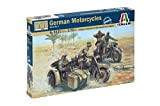 Italeri 6121 - WWII German Motorcycles modellismo soldatini Scala 1:72