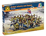 Italeri 6187 British Infantry and Sepoys Colonial Wars soldatini in plastica scala 1:72