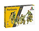 Italeri 6556 Partisans, scala 1/35, plastic model kit, modello in plastica da montare, modellismo, figurini militari, Grigio