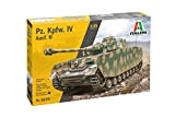 Italeri 6578S Pz.Kpfw. IV Ausf. H, scala 1:35, plastic model kit, modello in plastica da montare, modellismo, mezzi militari, Grigio