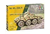 Italeri 7047 Sd.Kfz. 234/4, scala 1:72, plastic model kit, modello in plastica da montare, modellismo, mezzi militari, Sabbia (510007047)