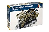 Italeri 7403 - German Milit.Motorcycle With Sidecar Model Kit Scala 1:9