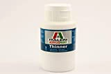 Italeri Thinner, Diluente a base acquosa per colori acriclici, 60 ml