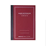 Itoya Profolio, Oasis Notebook, Brick Red, Small A6, 4.1 x 5.8 inches, OA-SM-BR