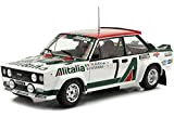 Ixo Model modellino compatibile con Fiat 131 Abarth N.7 Rally Acropolis 1978 Alen-Kivimaki scala 1:24 Auto Rally