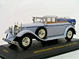 Ixo Models 1/43 Scale MUS024 - 1930 Mercedes Benz 770 Grosser Cabriolet F - Grey