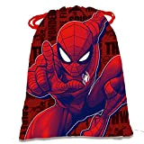 Jacob Sacchetto di merenda Spiderman Lunch Bag 25 x 19,5 cm Borsa per bambini ideale per asilo e cole, blu, ...