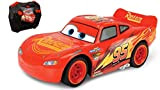 Jada - Disney Cars, Radiocomando Cars Saetta Mc Queen Turbo, 203084028, + 4 Anni, Scala 1:24, 2 Canali