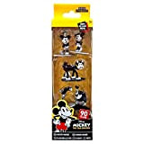 Jada- Disney Mickey, Minnie, Pete, Parrot y Clarabelle Pack 5 Figuras 90 Aniversario Mikey, Multicolor (0801310300138)