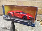 jada Fast and Furious 7 red lykan hypersport car 1.32 scale diecast model by Jada