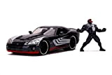 Jada - Marvel Venom 2008 Dodge Viper, 253225015, + 8 Anni, Scala 1:24