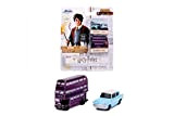 Jada Toys 253181002 Harry Potter, set di 2 auto da collezione di Die-cast, 959, Ford Anglia, Knight Bus