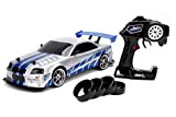 Jada Toys 253209000 Fast & Furious Fast And The Furious Fast & Furious Nissan Skyline GTR R34 RC Car con ...