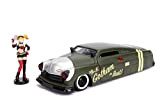 Jada Toys 253255005 DC Comics Bombshells 1951 Mercury, auto giocattolo di Die-cast, porte, bagagliaio e cofano apribile, con figura Harley ...