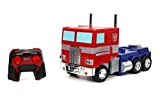 Jada Toys Transformers 33521 - Robot auto-trasformante R/C Optimus Prime, versione (G1), 30 cm