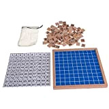 JAGETRADE Wooden Montessori Hundred Board Math Da 1 a 100 numeri consecutivi Conteggio del giocattolo