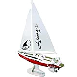 Jamara, 040250 - Barca a vela con 2 motori e radiocomando, 38 cm