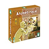 Janod Archeo Race, Gioco da Tavolo per Bambini, Gioco di Strategia Solitario, Tema Antico Egitto, Certificato FSC, Da 8 Anni, ...