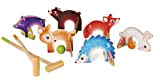 Janod - Cricket animali della foresta, gioco da fare all’aperto, per bambini dai 3 anni in su, J03207, multicolore