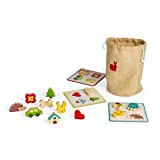 Janod - Gioco di riconoscimento tattile Memory Touch, gioco educativo per tutta la famiglia, per bambini dai 3 anni in ...