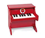 Janod - Piano Coriandoli (Legno), Strumento Musicale per Bambini, Giocattolo Di Imitazione e Risveglio Musicale, Colore: Rosso, Da 3 Anni ...