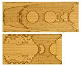 Japanese Battleship Yamato Wooden Deck Sheet Detail Up Part No.45 1/350 #12645
