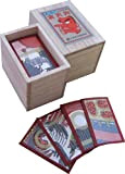 Japanese playing cards Echigo red flower back (japan import)