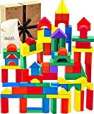 Jaques of London Blocchi di costruzione in legno per bambini di 1 2 3 anni | Blocchi di costruzione per ...