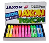 Jaxon 47408 - Pastello - pastelli ad Olio, 12 Confezione Neon,