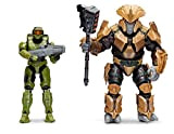 Jazwares 888 HLW0008 EA Halo-9,5 cm Heroes & Villains Figura 2 Pack Asst, Multi