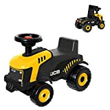 JCB Ride on Tractor Ride On Toy Toddler Foot to Floor | Fastrac Construction Tractor Ride on Push Car con ...
