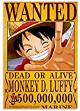 JCYMC 1000Pcs Anime One Piece Wanted Jigsaw Gioco di Decompressione per Adulti Puzzle Studenti Giocattolo per Bambini Regali di Compleanno ...