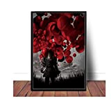 JCYMC Thriller Film Horror Stephen King Pennywise Poster Jigsaw Puzzle 1000 Pezzi Puzzle In Legno Gioco Educativo Per Bambini Per ...